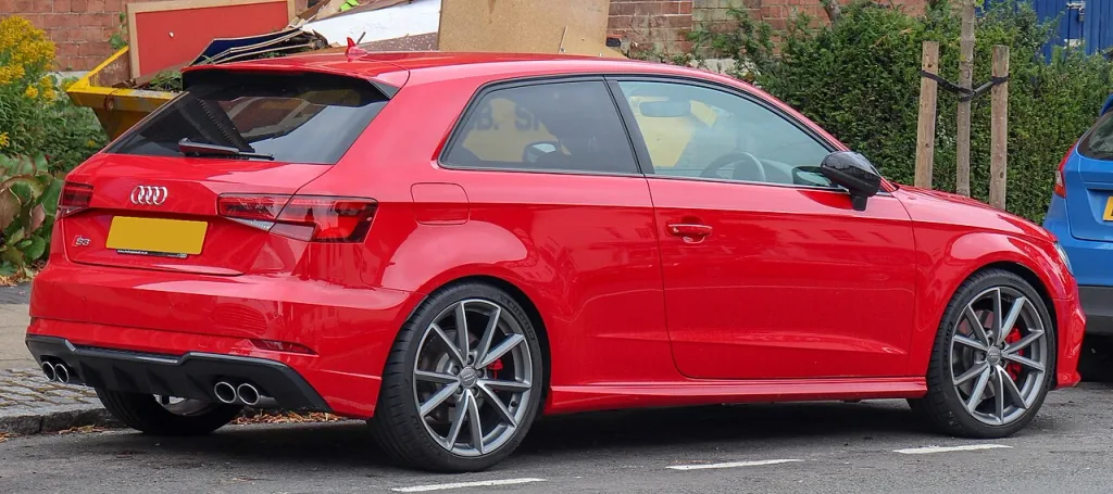 Audi S3 8V, arka görünüm