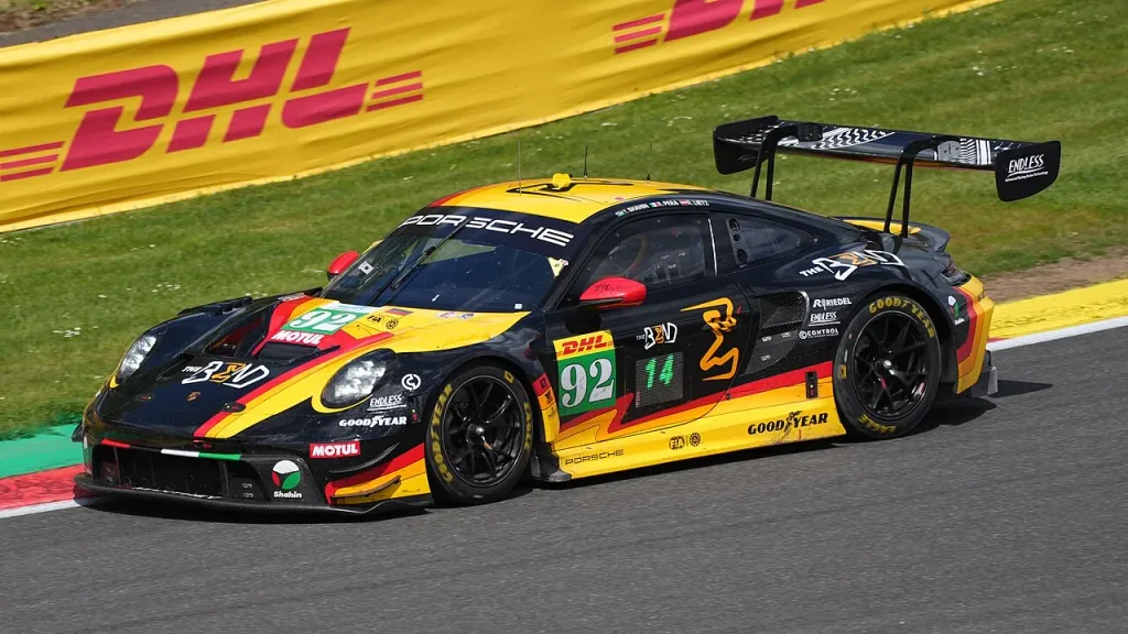 2026 Spa altı saat yarışında Manthey Porsche 911 GT3 R