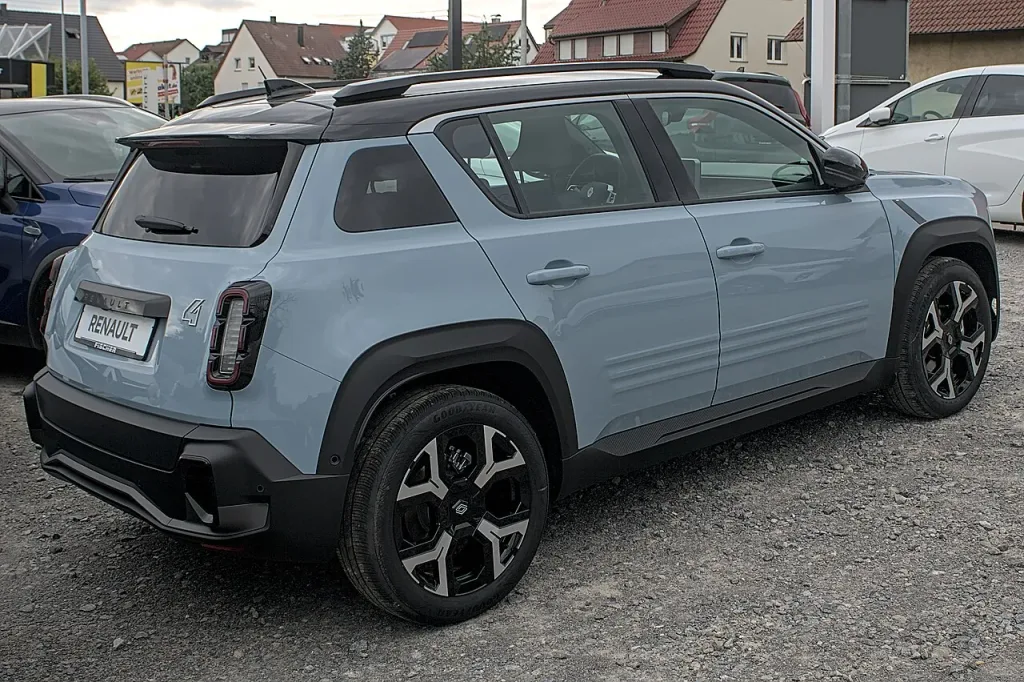 Renault 4 E-Tech Electric, Leinfelden-Echterdingen Haziran 2025