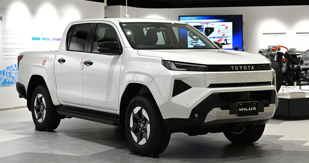 2026 Toyota Hilux BEV; yeni Hilux ailesinin elektrikli sürümü.